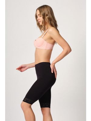 Beruflic Siyah Mı Emay 3004 Soft Uzun Paça Dantel Boxer