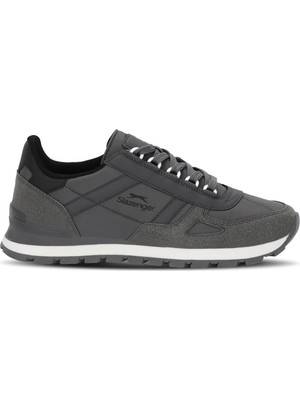 Slazenger Septıma I Erkek  Siyah / Beyaz Koşu & Yürüyüş Spor Ayakkabısı