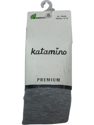Katamino Liva Bebek Bambu Külotlu Çorap K36000 Gri