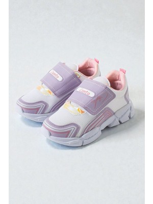 Adımist Çocuk Unisex Rahat Ortopedik Taban Cırtlı Hafif Sneaker Spor Ayakkabı (LENTO CIRTLI)