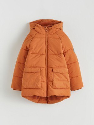 Lc Waikiki Yeni Sezon Kapüşonlu Astarlı Erkek Çocuk Mont