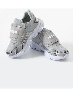 Adımist Çocuk Unisex Rahat Ortopedik Taban Cırtlı Hafif Sneaker Spor Ayakkabı (LENTO CIRTLI)