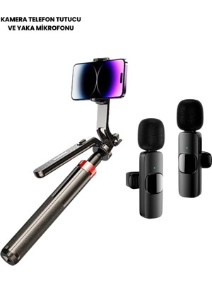 MK Beykoz NPL2S Tri̇pot +K11 Yaka Mi̇krofonu Set