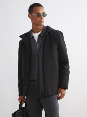 Lc Waikiki Yeni Sezon Standart Kalıp Kapüşonlu Erkek Mont