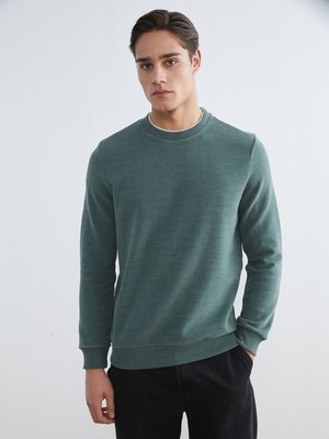 Lc Waikiki Yeni Sezon Bisiklet Yaka Erkek Sweatshirt