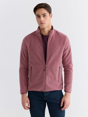 Lc Waikiki Yeni Sezon Dik Yaka Uzun Kollu Polar Erkek Fermuarlı Sweatshirt