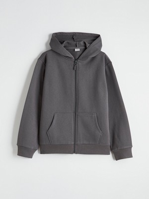 Lc Waikiki Yeni Sezon Kapüşonlu Kız Çocuk Fermuarlı Sweatshirt