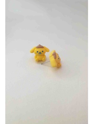 Hayvan Figürlü Çelik Çocuk Küpesi