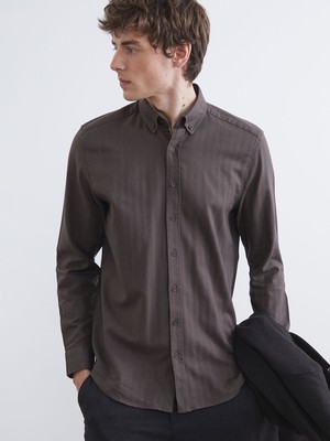 Lc Waikiki Yeni Sezon Regular Fit Uzun Kollu Erkek Gömlek