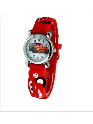 Zavira Çocuk Kol Saati Arabalı Kırmızı