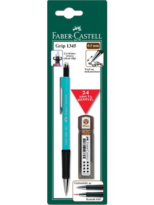 Faber-Castell Grip II 1345 0.5mm Versatil Kalem Violet 12’li Paket