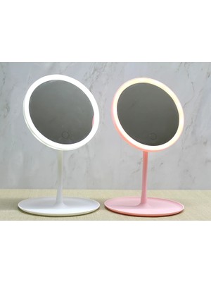 Ynt İthalat Yuvarlak Ledli Makyaj Aynası ALK4909