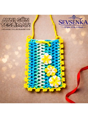Sevsenka Aynı Gün Teslimat(Hediye Paketi ve Not Yazdırılabilir) 14 Şubat Sevgililer Günü Hediyesi ''bebek Kalpli Sevgilim Için''  Mini Çanta Purse Edition Limited