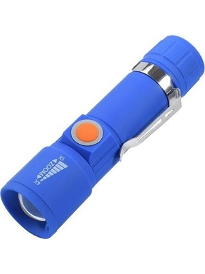Zemira MX-616S USB Şarjlı 3 Modlu Plastik Kasa Mini El Feneri Özellikleri