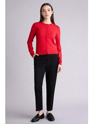 DeFacto Klasik Chino Normal Bel Basic Cepli Bilek Boy Kumaş Pantolon C1429AX26SP