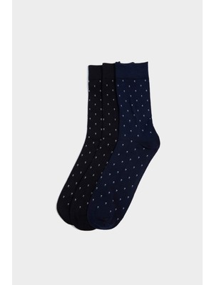 DeFacto Erkek 3'lü Uzun Çorap G2106AXNS