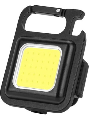 Zemira PM-21489 Cob Ledli 3 Fonksiyonlu Anahtarlık Şarjlı Lamba