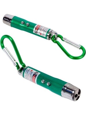 Zemira 3ın1 Kırmızı Laser Point ve El Feneri