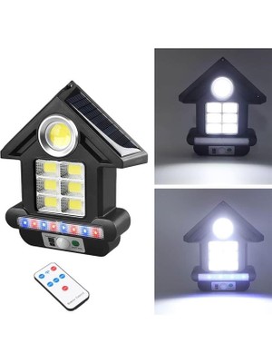 Zemira CL-S180 Solarlı Kumandalı Sensörlü Kapı Aydınlatması