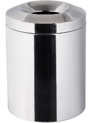 DKR Dekor Banyo - Yanmaz Çöp Kovası 5lt SS304