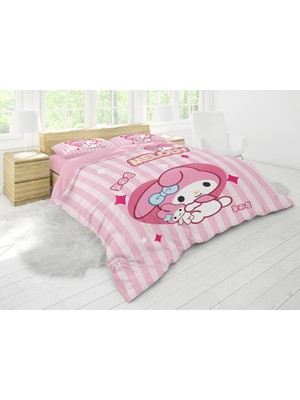 Sarel My Melody Baskılı 3D Çift Kişilik Nevresim Takımı