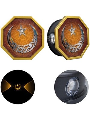 Zemira PM-24445 3000K Ayyıldız Hilal Dekoratif LED Duvar Aplik