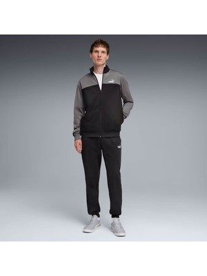 Puma Poly Colorblock Siyah Erkek Eşofman Takımı 691766-01