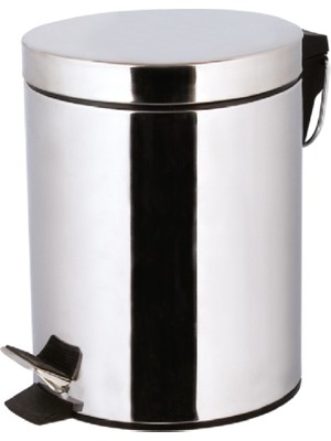 DKR Dekor Banyo - Pedallı Çöp Kovası 5lt SS304