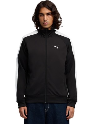 Puma Ess T7 Poly Track Erkek Siyah Eşofman Üstü.01
