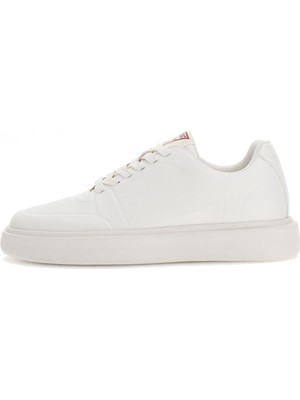 Guess Beyaz Erkek Sneaker Plezıa