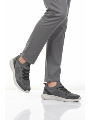 Walkway Füme Bağcıklı Erkek Spor Ayakkabı