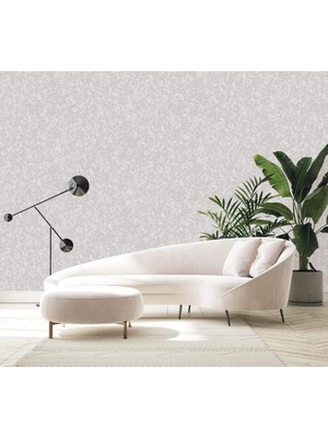 Adawall Muse Koleksiyonu 25103-1 Kırık Beyaz Dokulu Modern Duvar Kağıdı