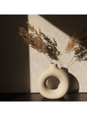 Adawall Muse Koleksiyonu 25105-2 Açık Bej Textile Dokulu Duvar Kağıdı