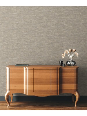 Adawall Muse Koleksiyonu 25106-3 Vizon Bej Textile Dokulu Duvar Kağıdı