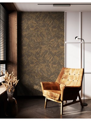 Adawall Muse Koleksiyonu 25107-5 Kaverengi ve Tonları Sıva Dokulu Duvar Kağıdı