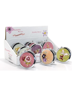 Konyax Kabartmalı Desenli El Aynası Seri 2