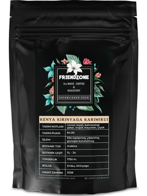 Kenya Embu Kirinyaga Karimikui Aa Plus Yöresel Kahve 250 gr