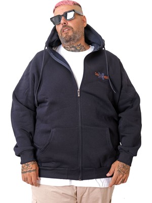 Mode Xl Battal Erkek Sweatshirt Kapsonlu M U25803