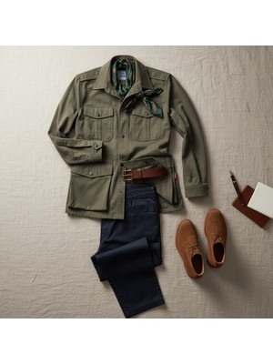 Tritek Erkek Safari Ceket Pamuklu C113