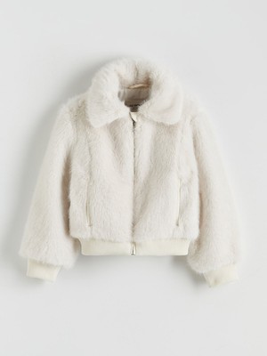 Lc Waikiki Yeni Sezon Kız Çocuk Suni Kürk Mont