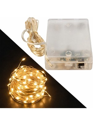 Zemira 3*aa Pilli 4 Renkli Rgb Sabit 10 Metre Kablolu Bağ LED