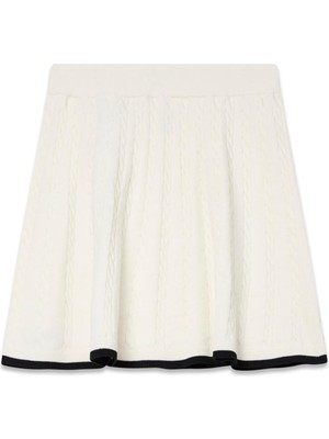 Guess Bg Store Kız Çocuk Beyaz Etek