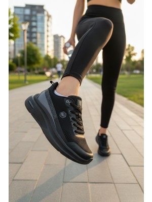 Enoch Nefes Alabilir Fileli ve Anatomik Yüksek Tabanlı Erkek Spor Ayakkabı