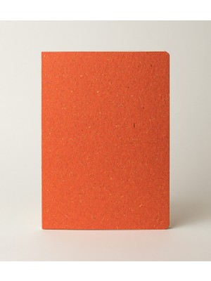 Bazen Defter Turuncu Kırçıllı Açık Ciltli Sert Kapaklı Defter