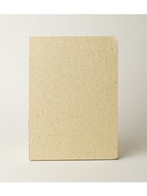 Bazen Defter Krem Kırçıllı Açık Ciltli Sert Kapaklı Defter