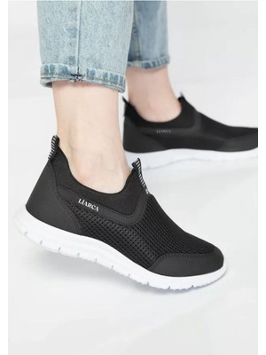 Liarca Kadın Erkek  Unisex Ortopedik Bağcıksız Nefes Alabilen Hafif Yürüyüş Sneaker Spor Ayakkabı 36 37 38