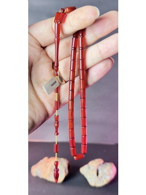 Çubuk Sıkma Kehribar (Kehribarkolik) 5.5X10MM. 11GR.