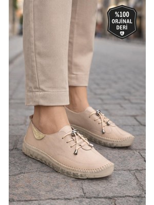 ModaOnn Ortopedik Taban Hakiki Deri Kadın Ayakkabı – Esnek ve Hafif