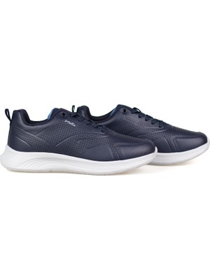 Kajila Erkek Lacivert Günlük Delikli Nefes Alabilen Sneaker - Hafif, Konforlu Spor Ayakkabı