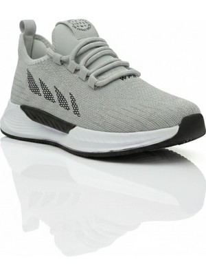 Letao Siyah Beyaz Ortopedik Taban Esnek Şık Hafif Triko Günlük Sneaker Spor Ayakkabı